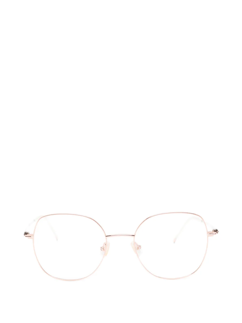 BOSS round-frame glasses - Rosa