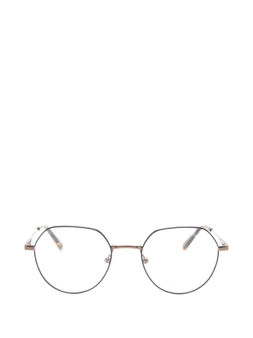 CHARLES STONE geometric-frame glasses - Blu