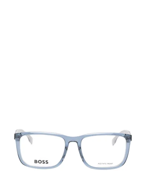 BOSS rectangle-frame glasses