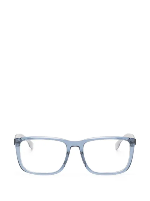 BOSS rectangle-frame glasses