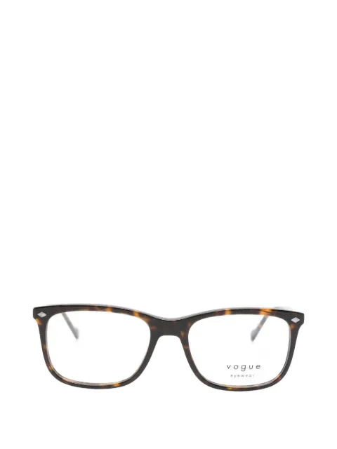 Vogue Eyewear tortoiseshell-effect rectangle-frame glasses