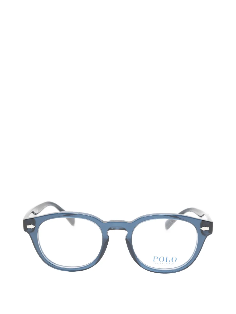 Polo Ralph Lauren round-frame glasses - Blu