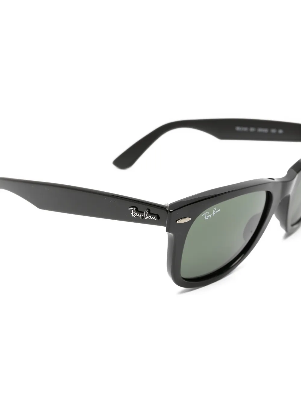 Ray-Ban Zonnebril met wayfer montuur Zwart