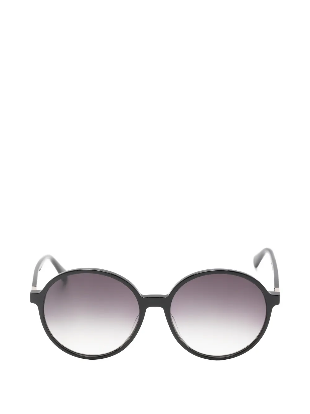 Longchamp Round-frame Sunglasses In Black
