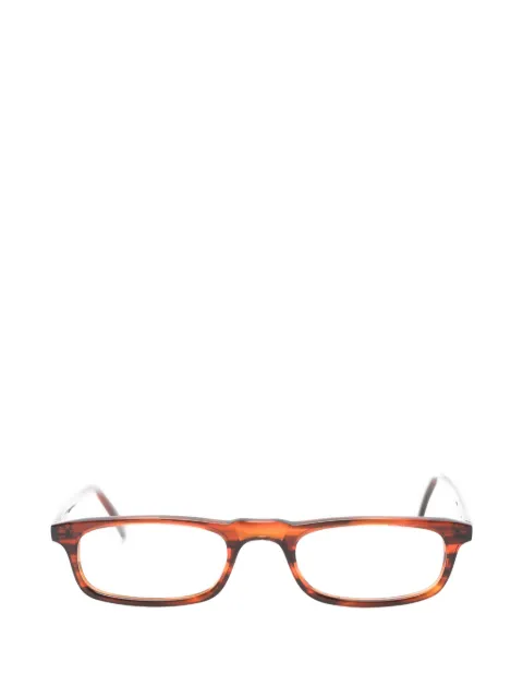 Sociel rectangle-frame glasses