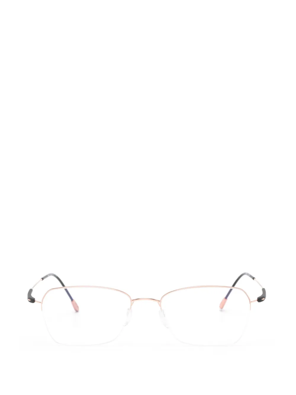 Silhouette geometric-frame glasses - Rosa