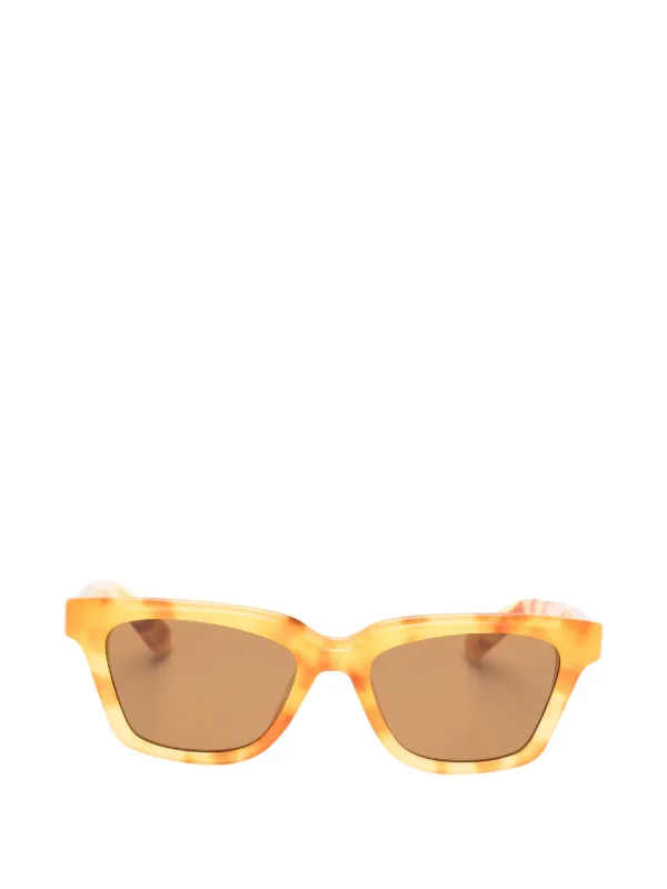 Jacquemus Jac Tortoiseshell-effect Square-frame Sunglasses in Brown