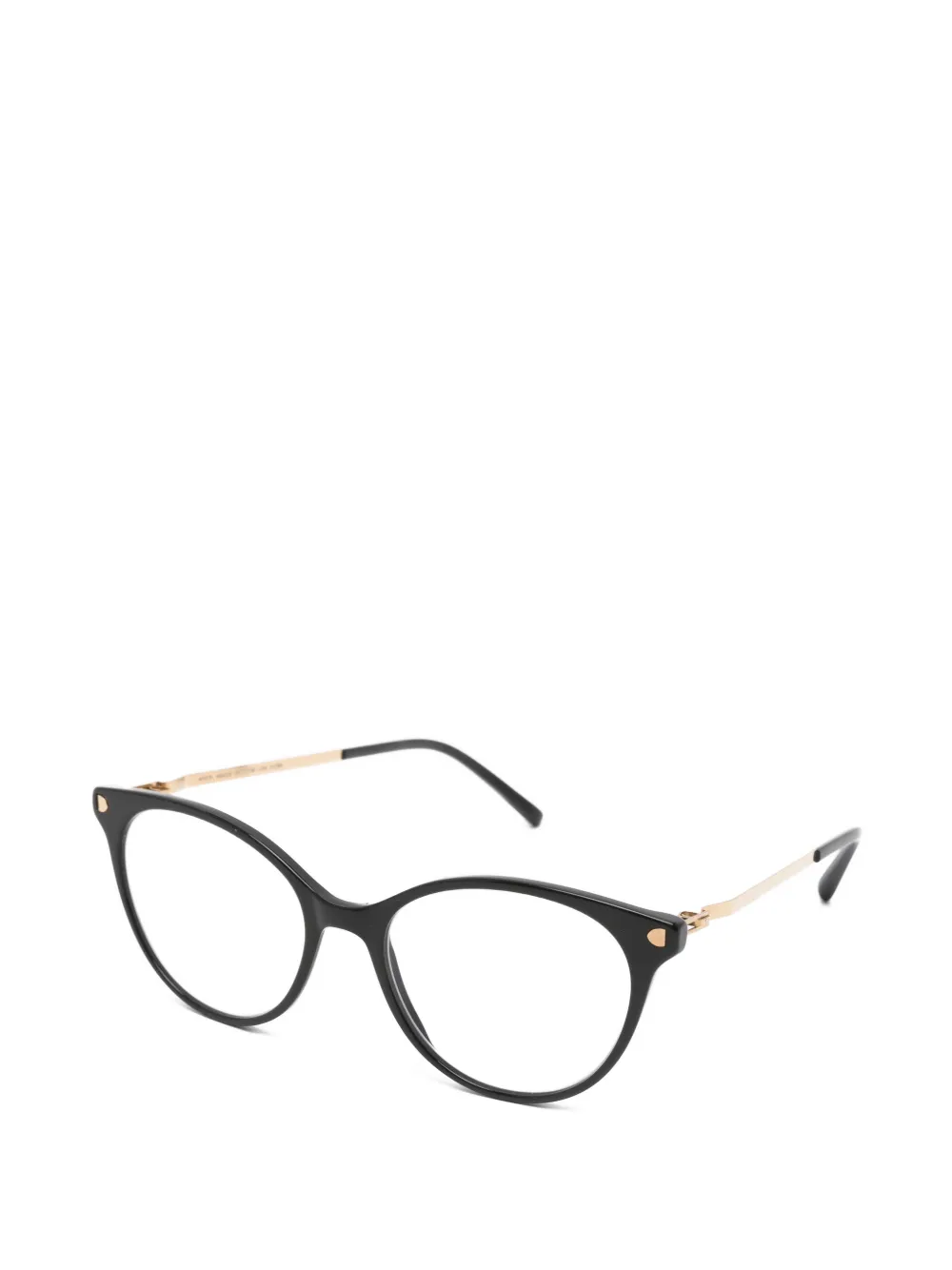 Mykita Nanook cat-eye bril Zwart
