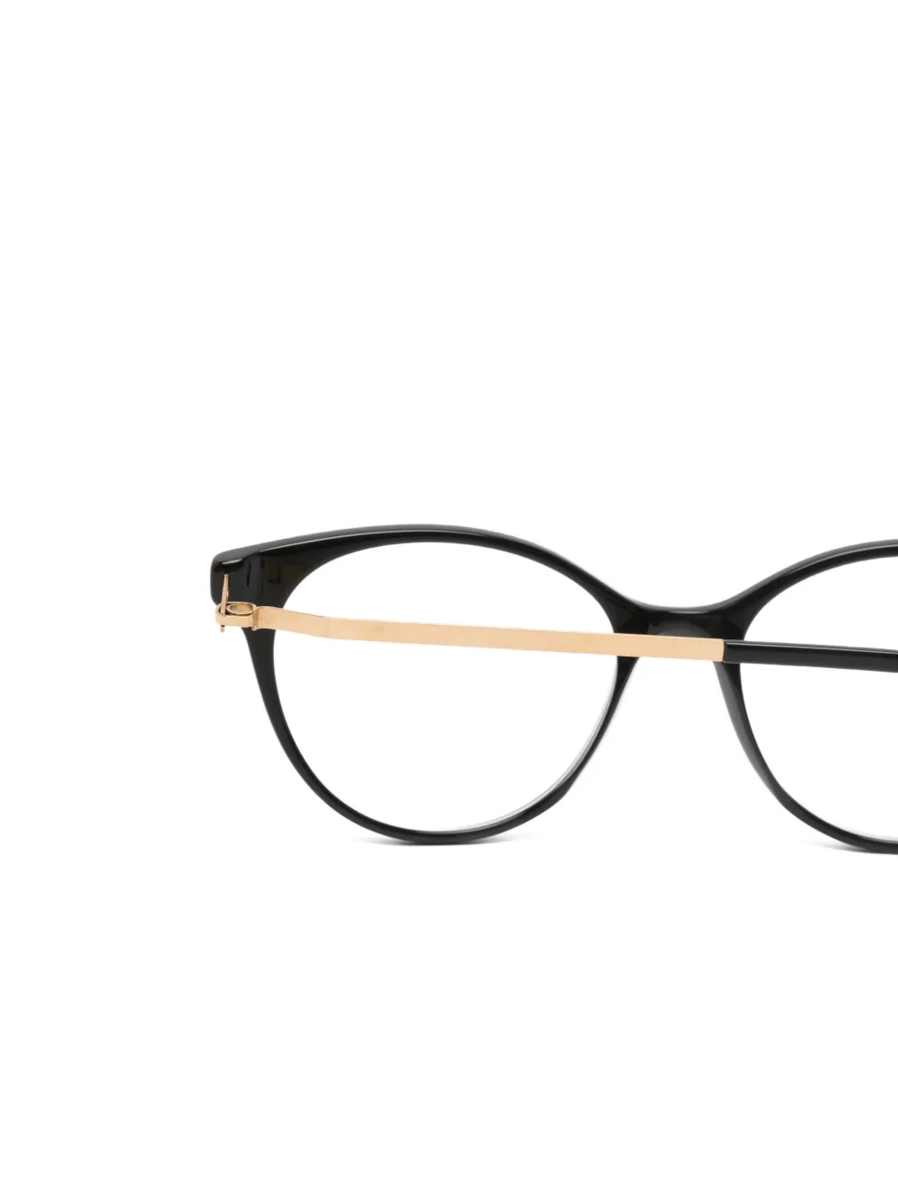Mykita Nanook cat-eye bril Zwart