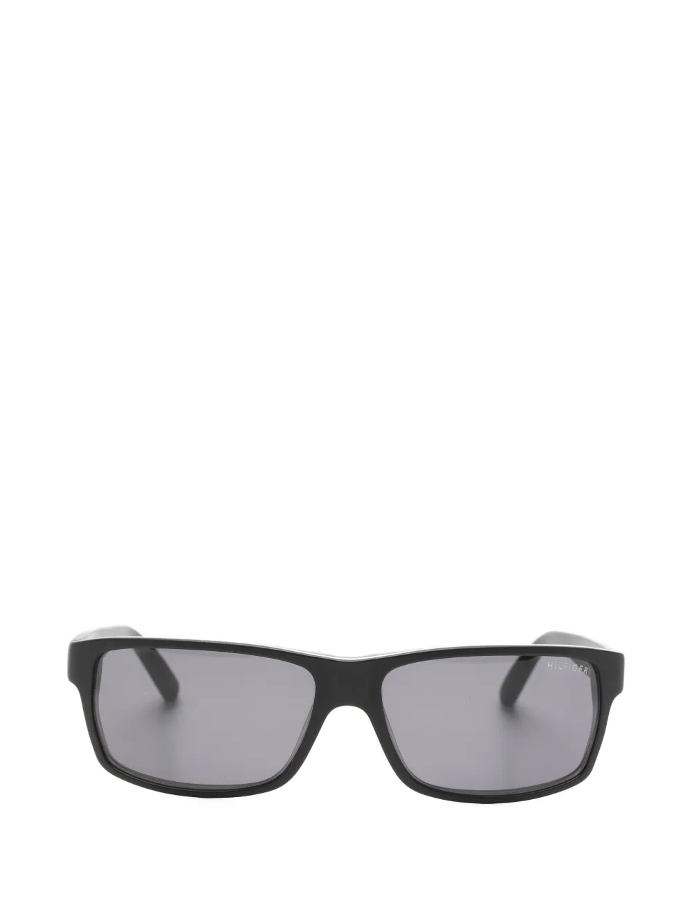 Tommy Hilfiger rectangle-frame sunglasses - Nero