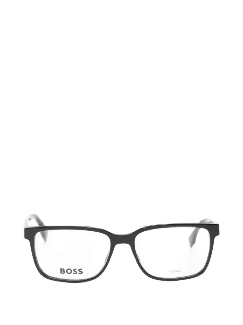 BOSS rectangle-frame glasses