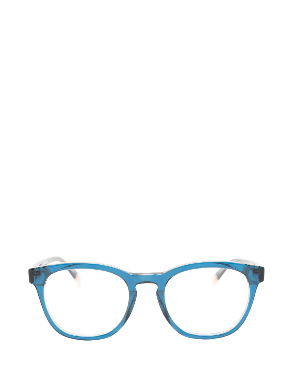 Benetton round-frame glasses - Blu
