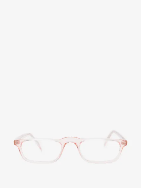 Sociel rectangle-frame glasses
