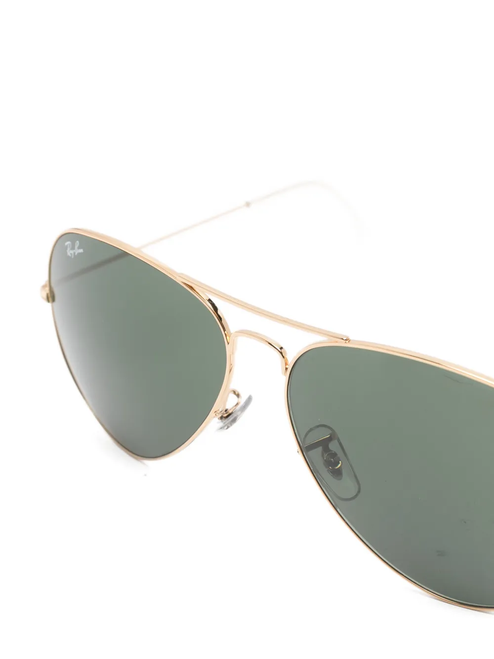 Ray-Ban Zonnebril met piloten montuur Goud