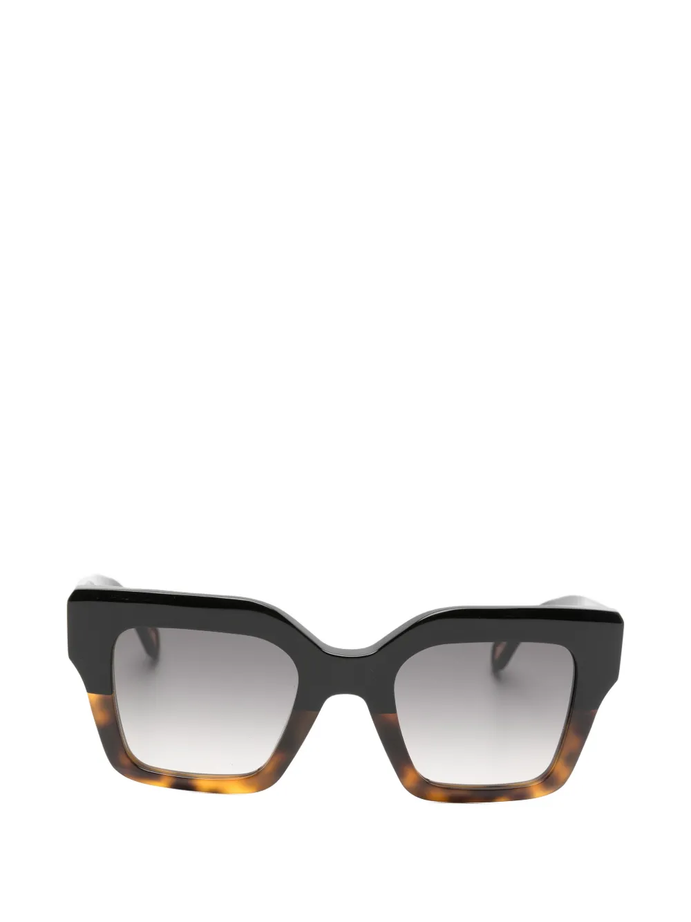 Zadig&Voltaire square-frame tortoiseshell-effect sunglasses - Nero