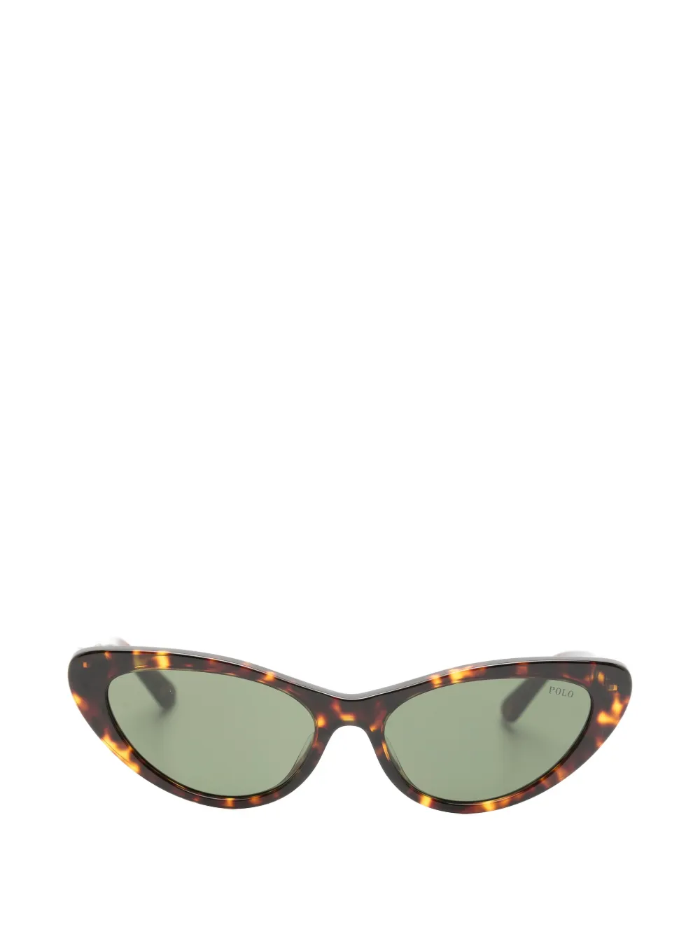 Polo Ralph Lauren tortoiseshell-effect cat-eye sunglasses - Marrone