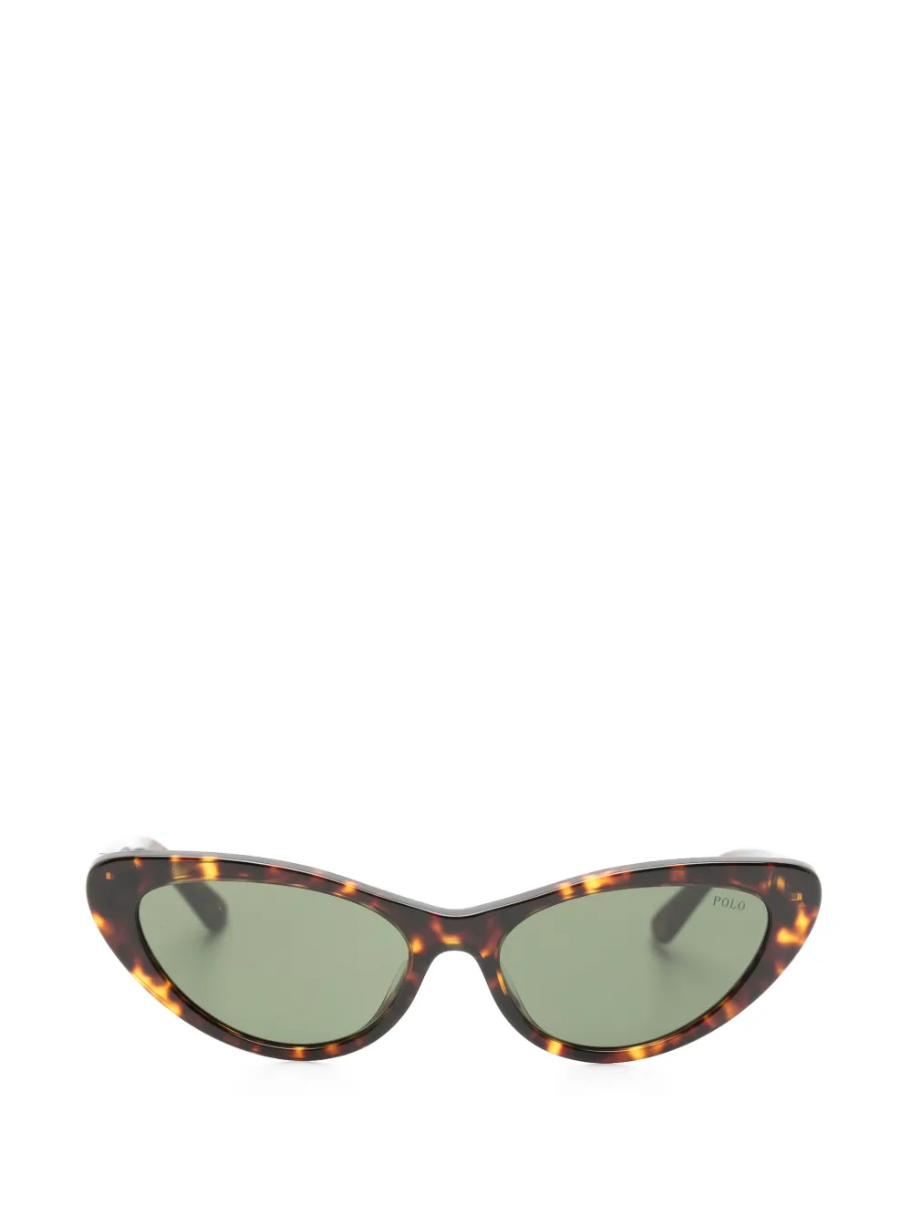 Polo Ralph Lauren tortoiseshell-effect cat-eye sunglasses - Braun