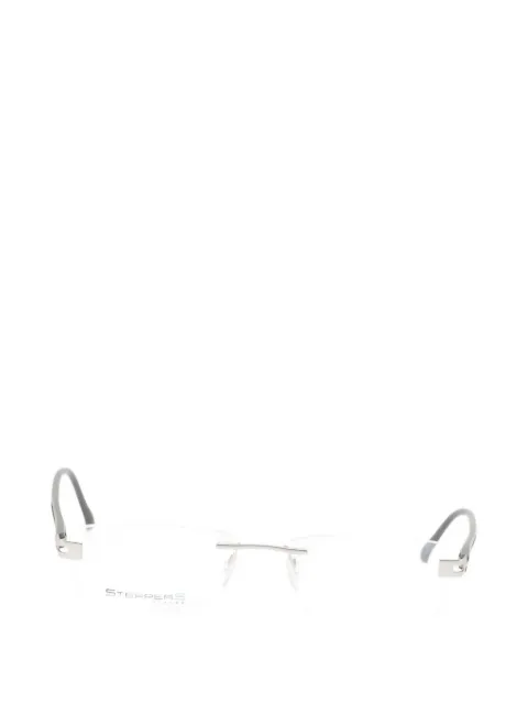 STEPPER EYEWEAR rimless rectangle-frame glasses