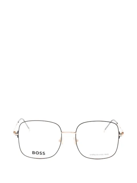 BOSS square-frame glasses