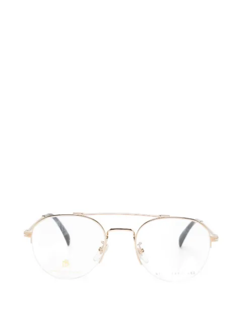 DAVID BECKHAM EYEWEAR pilot-frame glasses