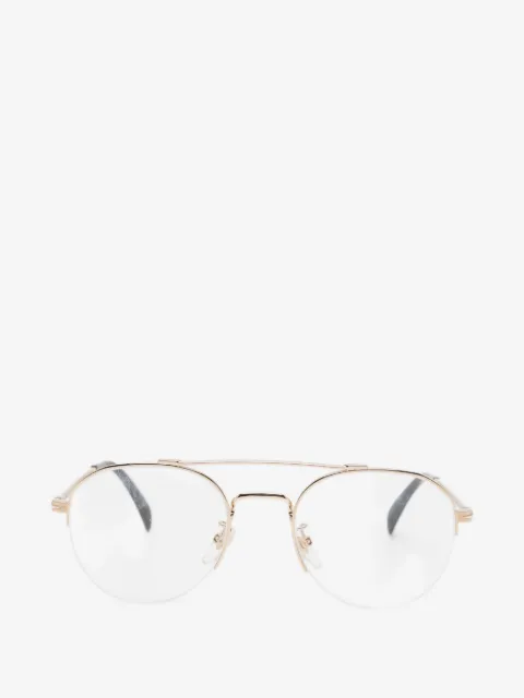 Eyewear by David Beckham パイロットメガネフレーム