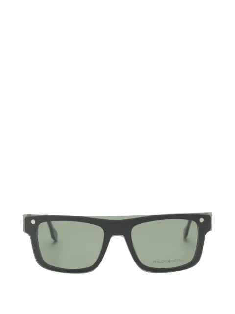 PHILOSOPHEYES rectangle-frame glasses