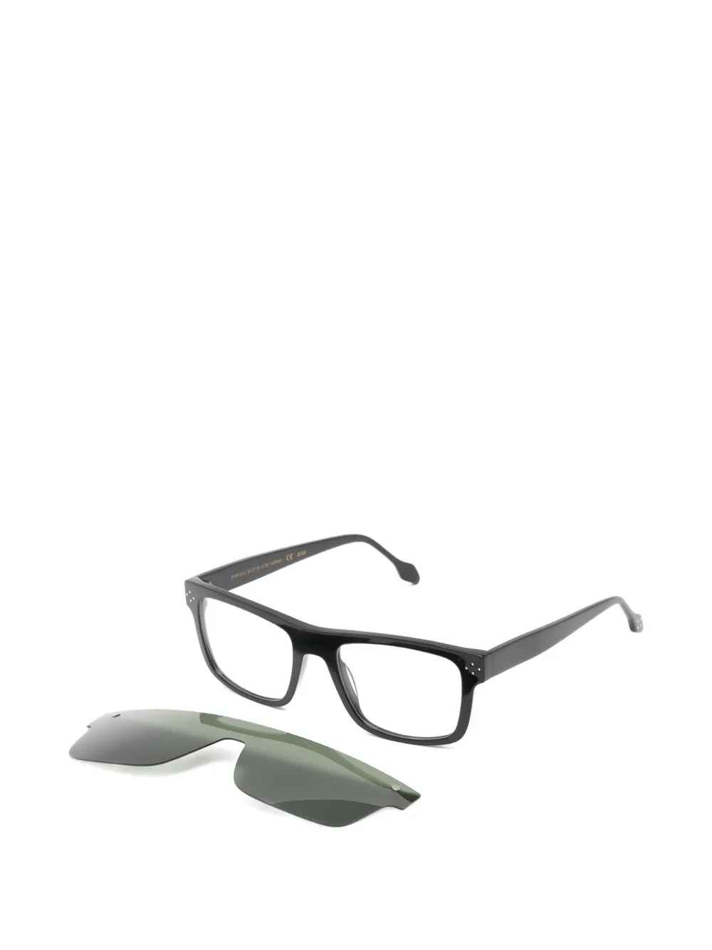  Philosopheyes Gafas Con Montura Rectangular - Negro 