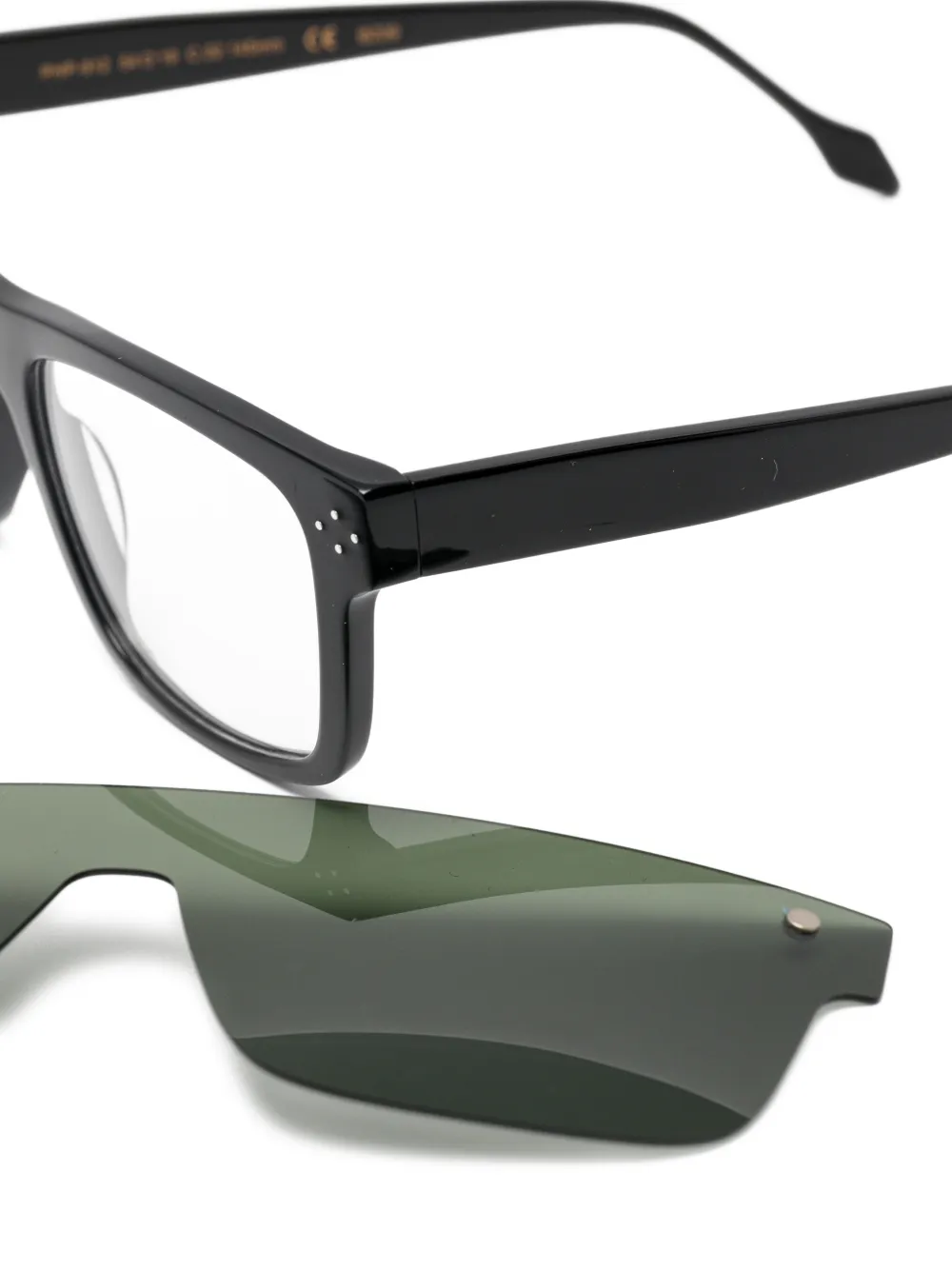  Philosopheyes Gafas Con Montura Rectangular - Negro 