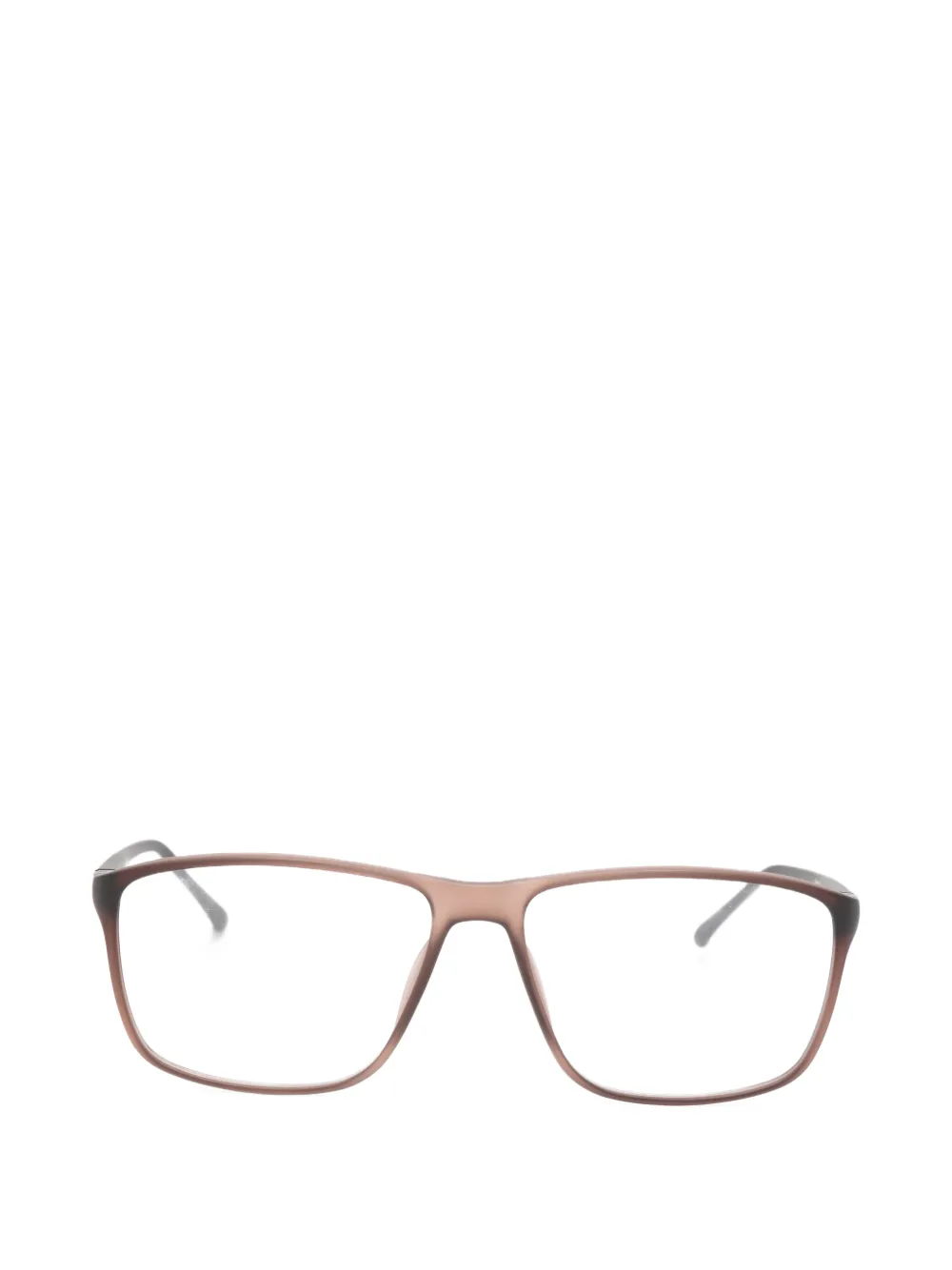 STEPPER EYEWEAR 직사각 프레임 안경 | 브라운 | Image 1