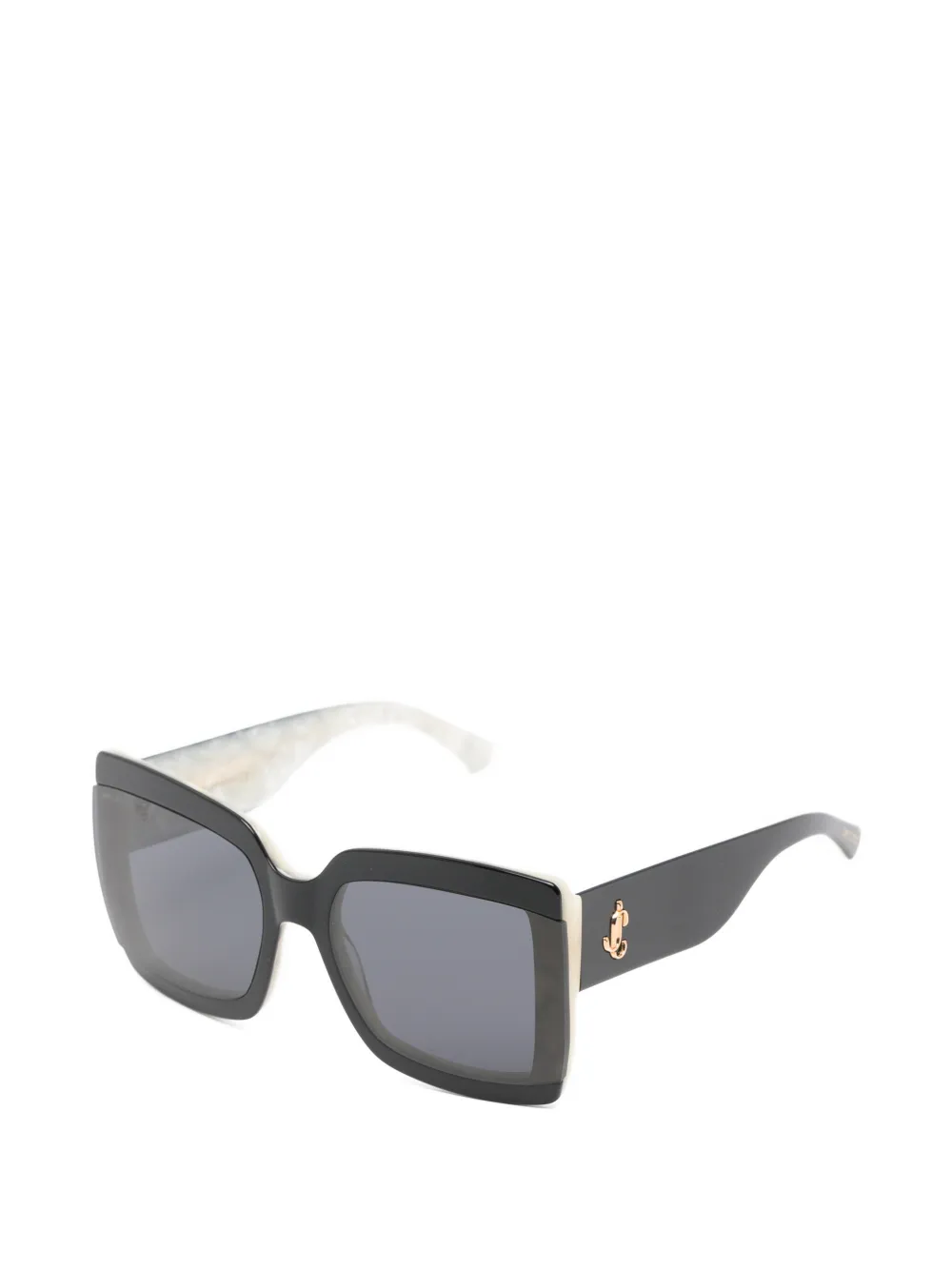Jimmy Choo Eyewear Renee bril met vierkant montuur Zwart