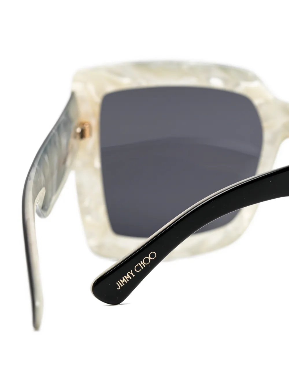 Jimmy Choo Eyewear Renee bril met vierkant montuur Zwart