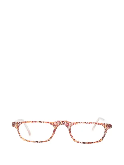 Sociel rectangle-frame glasses 