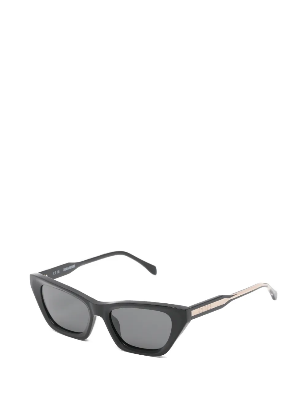 Zadig&Voltaire Zonnebril met cat-eye montuur Zwart