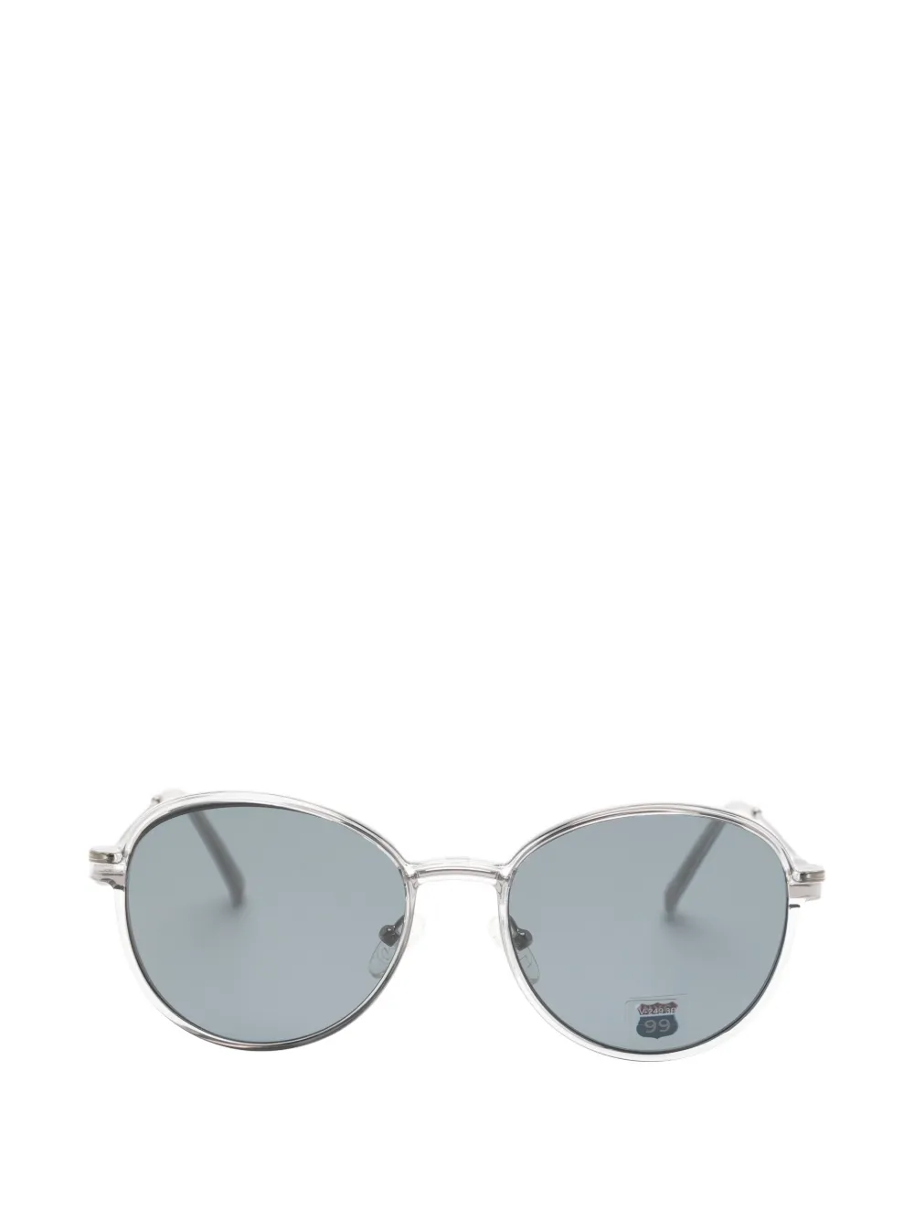 99 John St. round-frame sunglasses - Argento