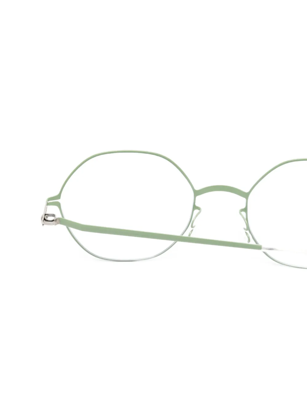 Mykita Eilish bril met geometrisch montuur Groen