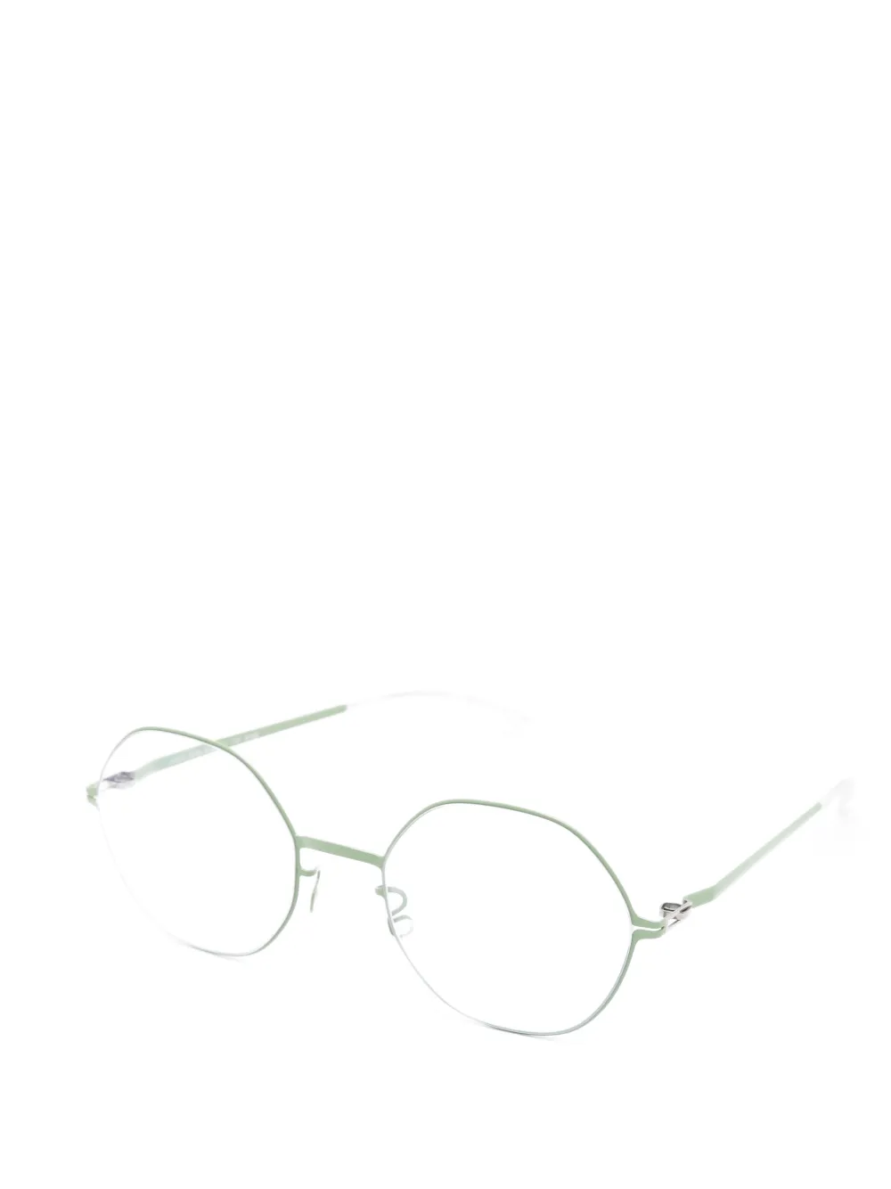 Mykita Eilish bril met geometrisch montuur Groen