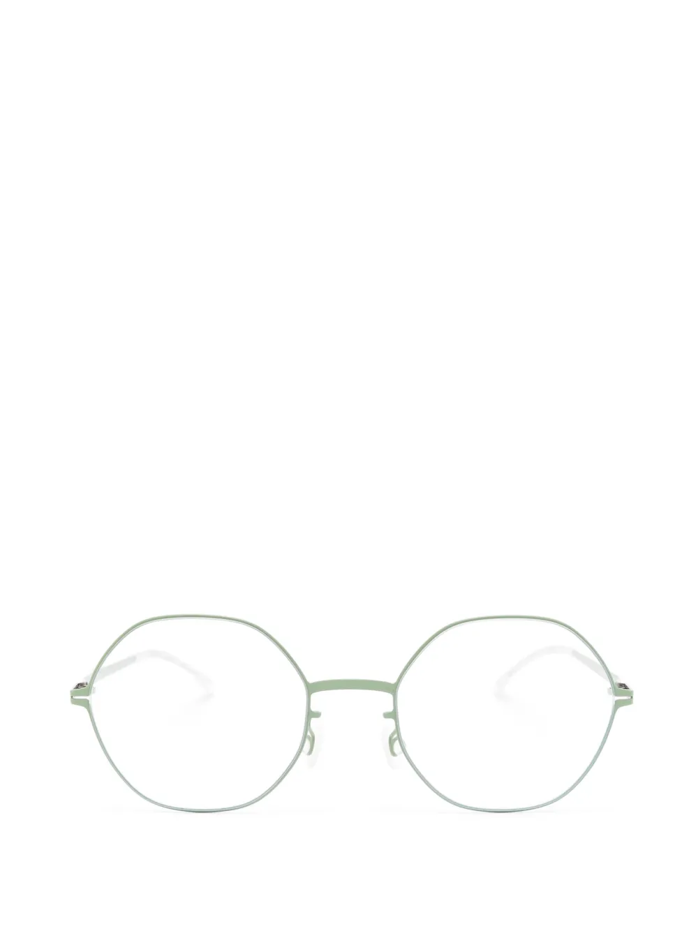 Mykita Eilish geometric-frame glasses - Verde