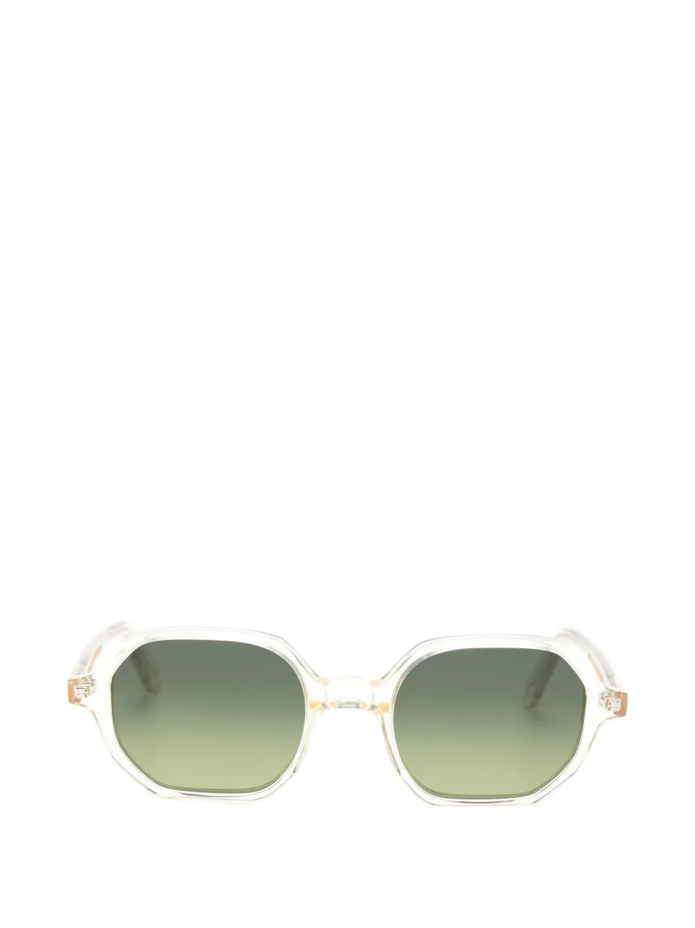 L.G.R Zanzibar geometric-frame sunglasses - Giallo