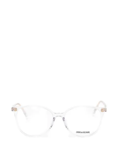Zadig&Voltaire embellished round-frame glasses