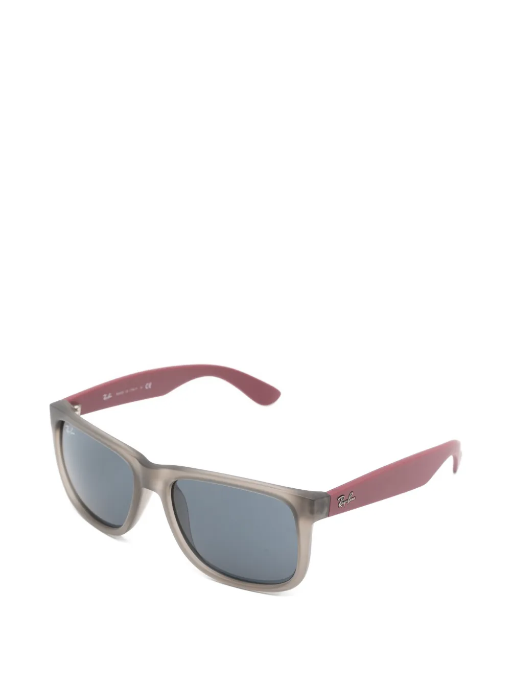 Ray-Ban Justin zonnebril met vierkant montuur Grijs