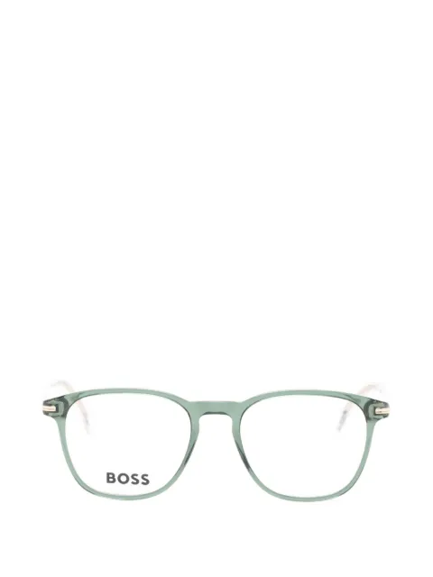 BOSS square-frame glasses