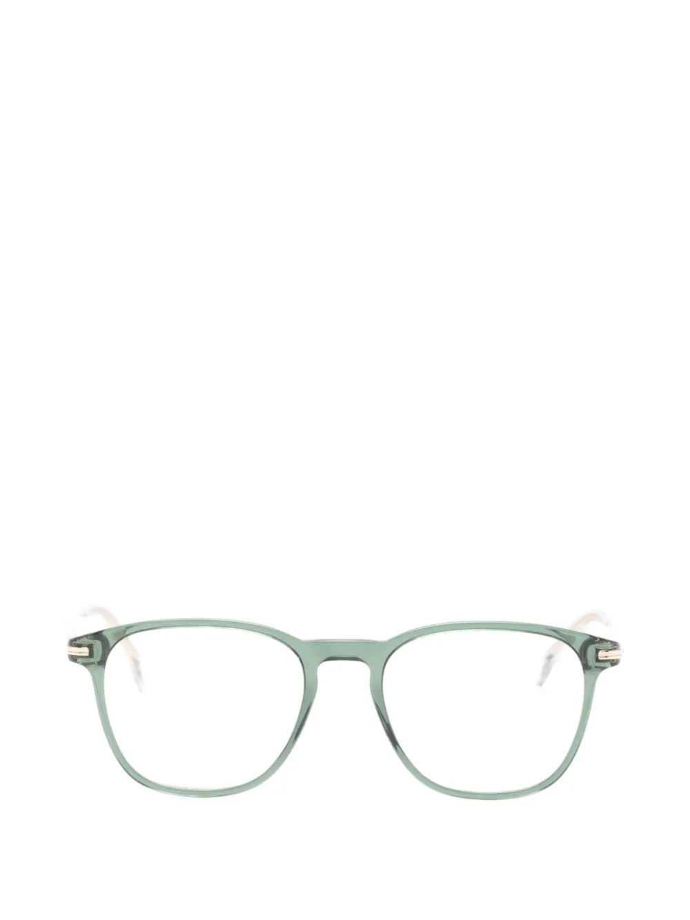 BOSS square-frame glasses - Verde