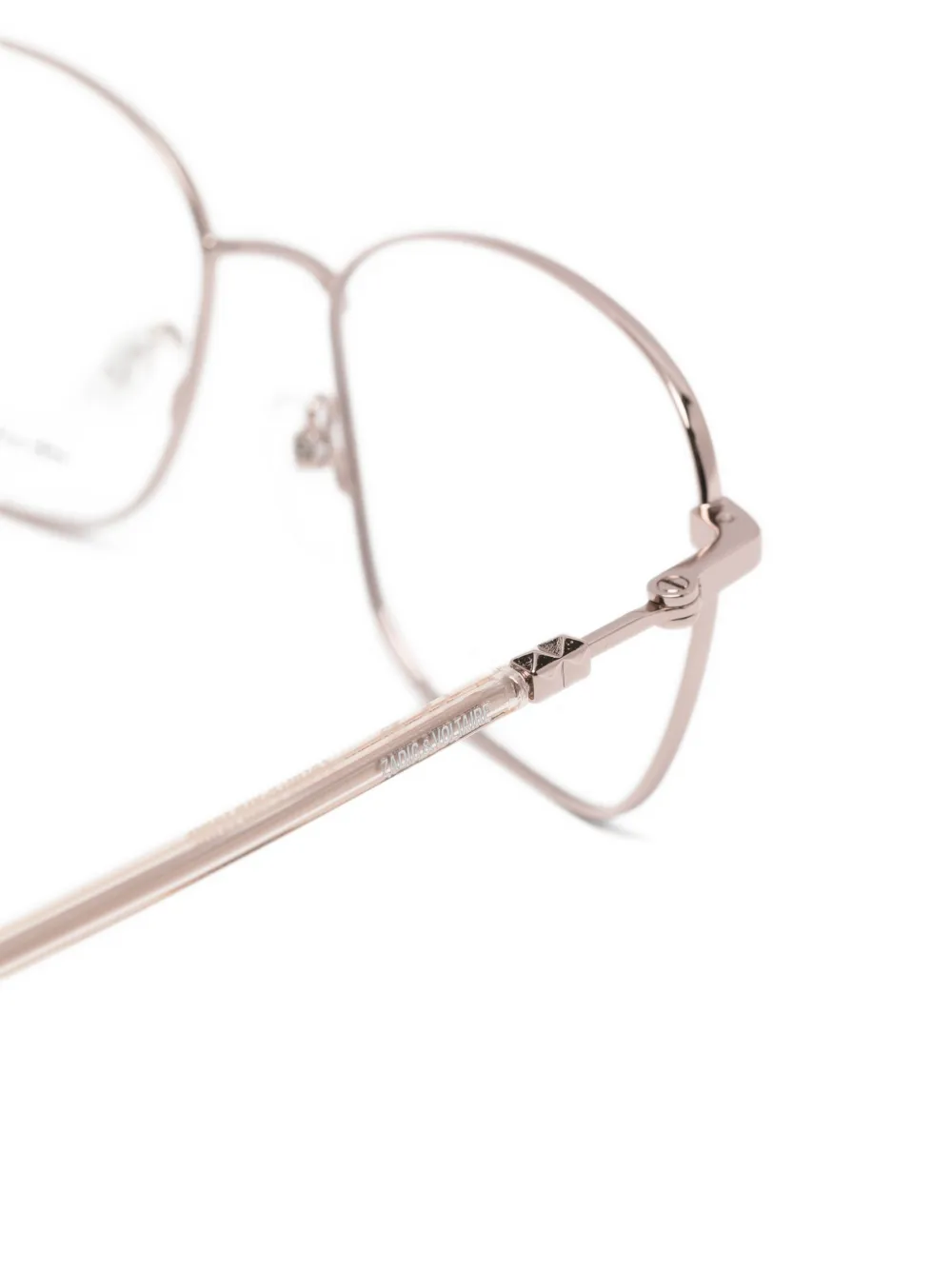 Zadig&Voltaire Bril met vierkant montuur Roze