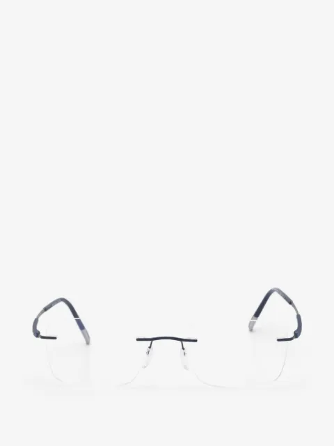 Silhouette rimless rectangle glasses