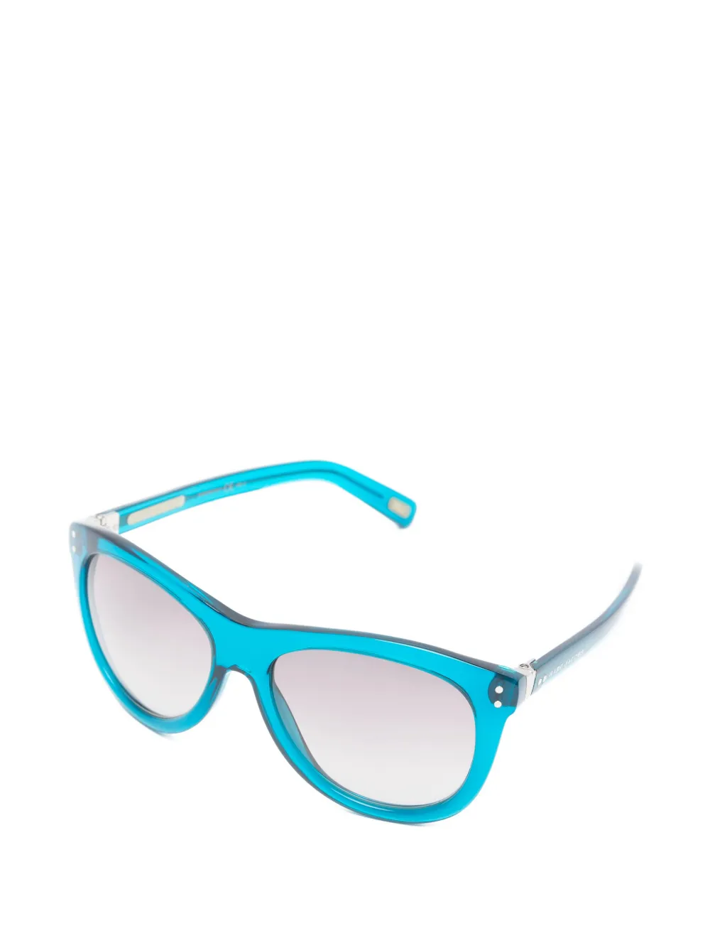 Marc Jacobs Eyewear Zonnebril met rond montuur Blauw