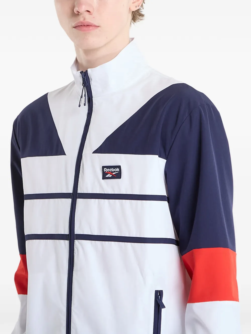 Reebok Heritage Logo trainingsjack Wit