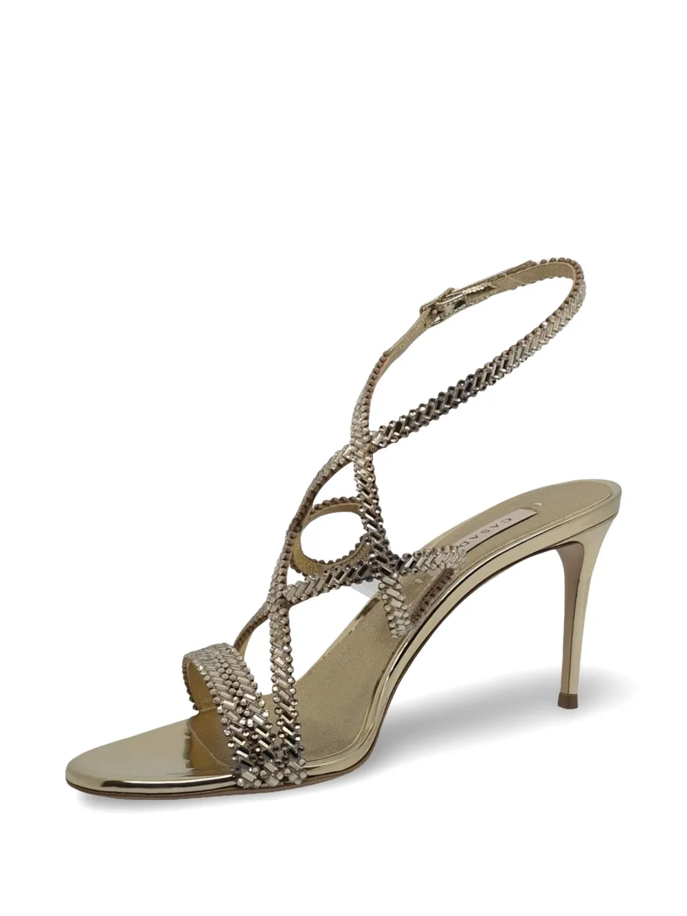 Casadei Julia Josephine strappy sandals Goud