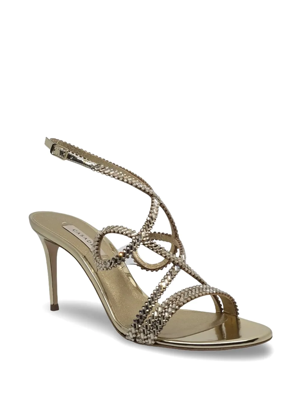 Casadei Julia Josephine strappy sandals Goud