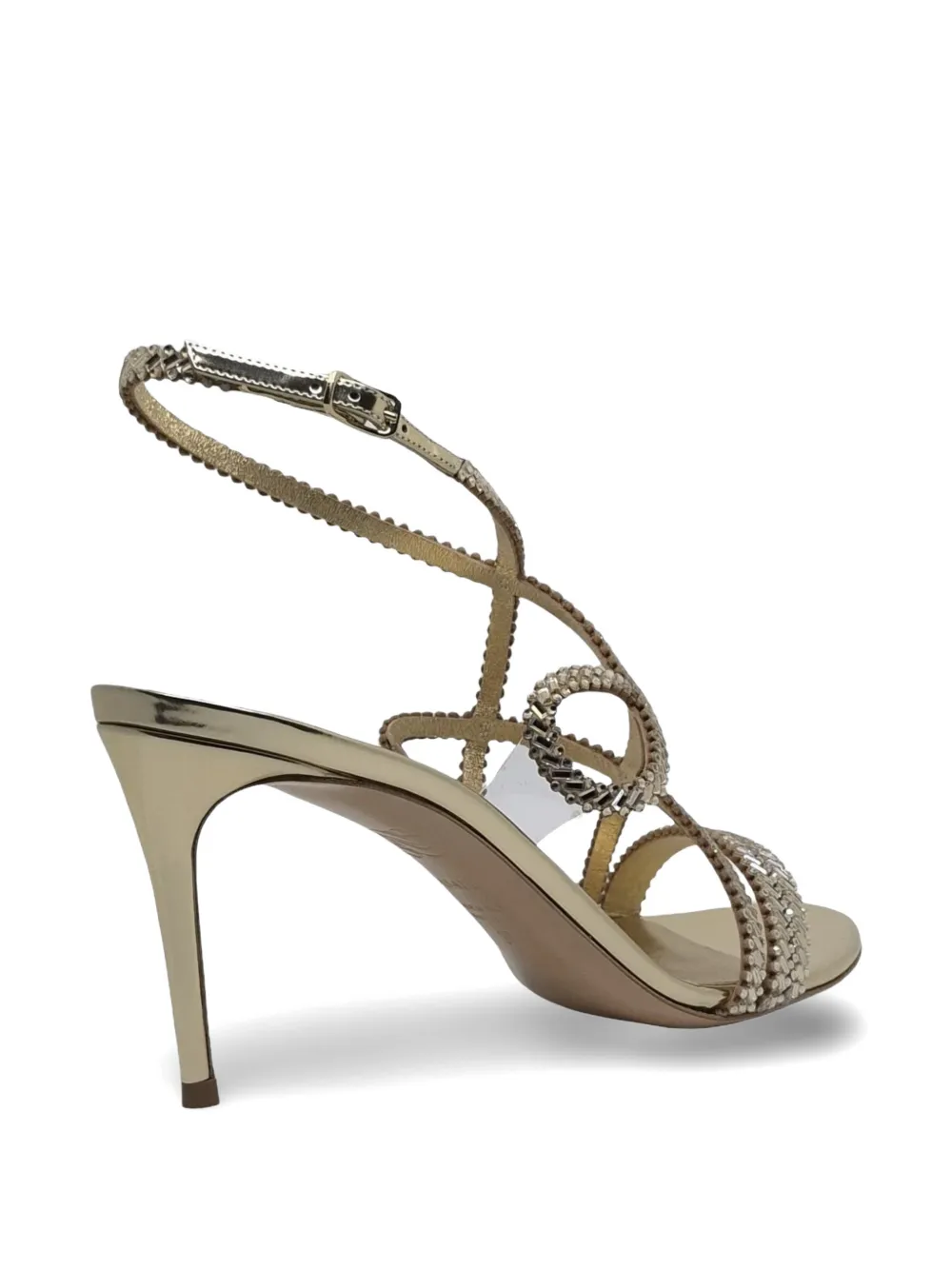 Casadei Julia Josephine strappy sandals Goud