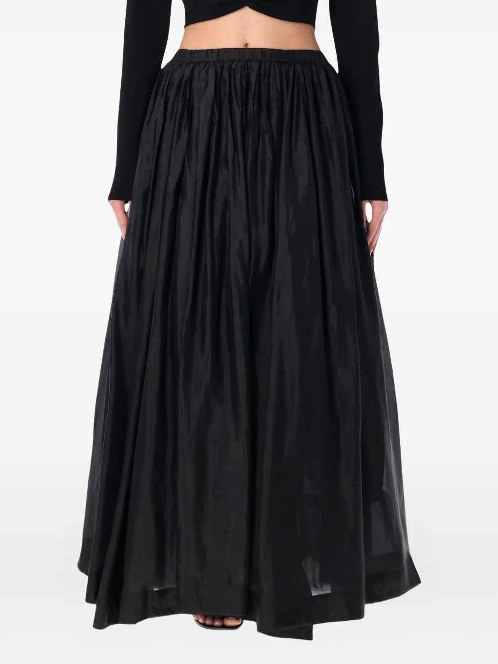 The Garment gathered maxi skirt - Nero